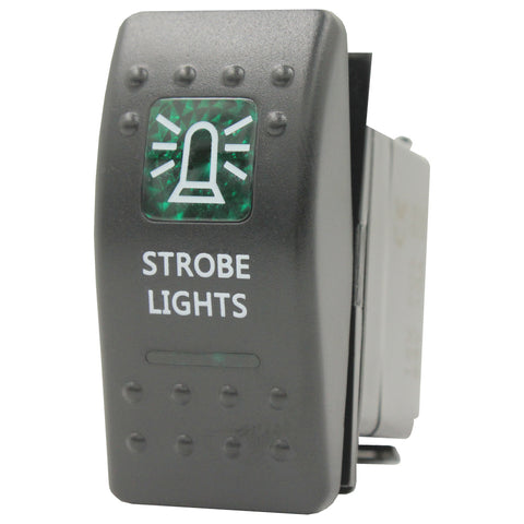 Green LED Rocker Switch by Switch Boss - 93 Styles Available!
