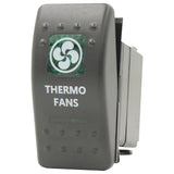 Rocker Switch Thermo Fans