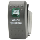 Rocker Switch Winch Freespool