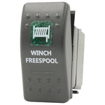 Rocker Switch Winch Freespool