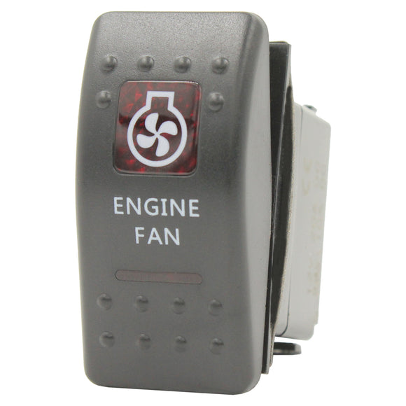 Rocker Switch Engine Fan