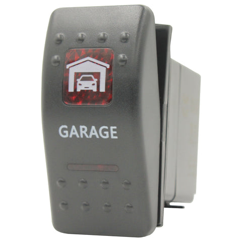 Red LED Rocker Switch by Switch Boss - 93 Styles Available!