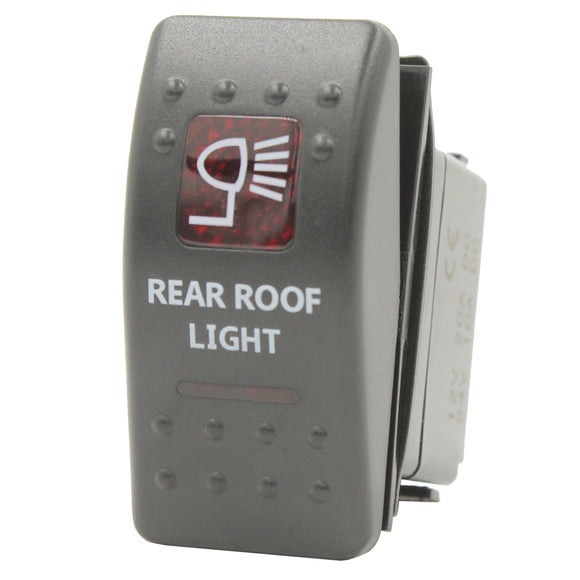 rocker switch rear roof light