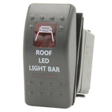 Rocker Switch Roof LED Light Bar