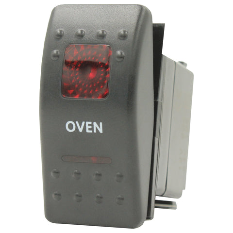 Red LED Rocker Switch by Switch Boss - 93 Styles Available!