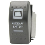 Rocker Switch Auxiliary Battery