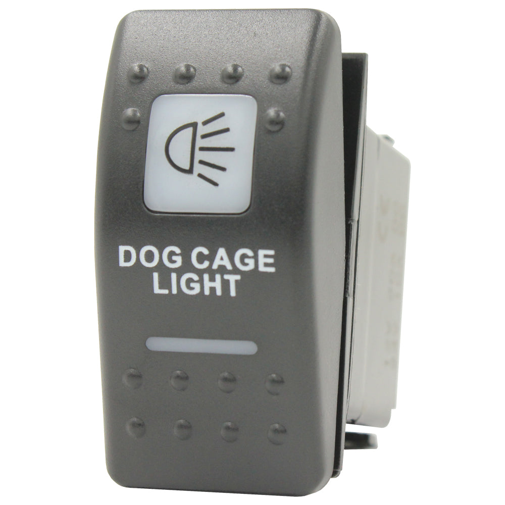 Rocker Switch Dog Cage Light