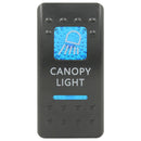 Rocker Switch Cover Canopy Light