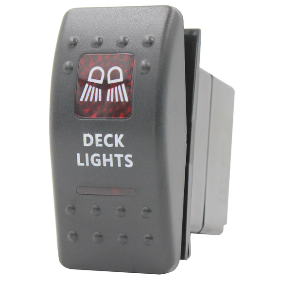 Rocker Switch Deck Lights