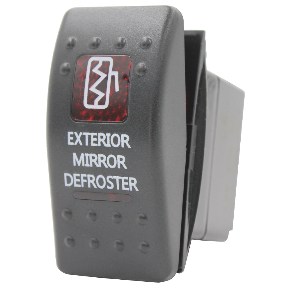 Rocker Switch Exterior Mirror Defroster