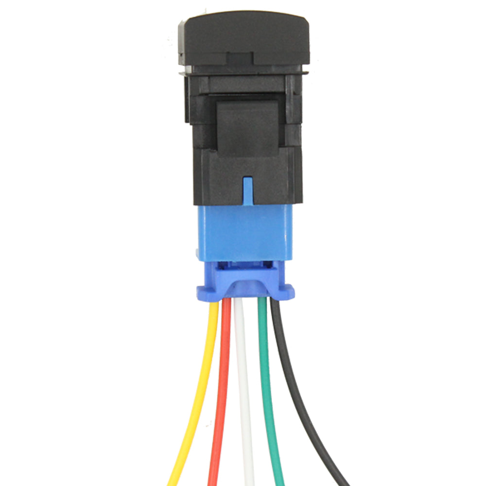 push switch toyota square top view