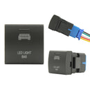 push switch toyota square led light bar