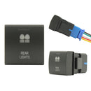 push switch toyota square rear lights
