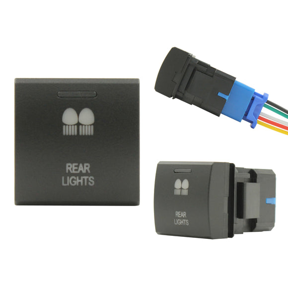 push switch toyota square rear lights