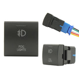 push switch toyota square fog lights