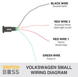 Volkswagen Small Right Switch Wiring Diagram