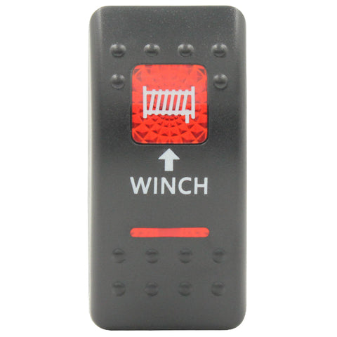Custom Printed Rocker Switch Covers (Red) by Switch Boss