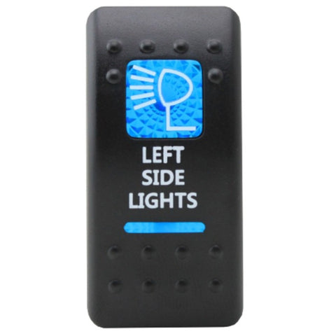 Custom Printed Rocker Switch Covers (Blue) by Switch Boss