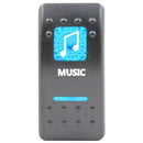 Rocker Switch Cover Music