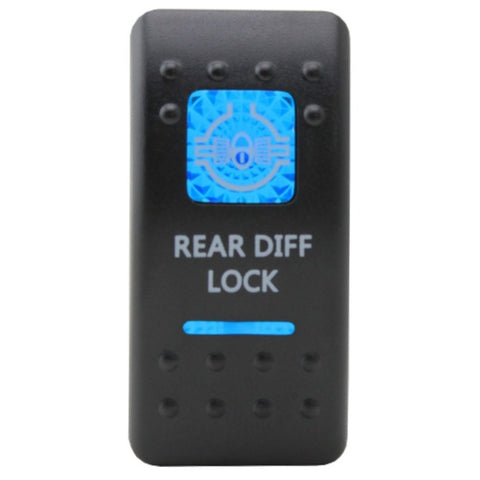 Custom Printed Rocker Switch Covers (Blue) by Switch Boss