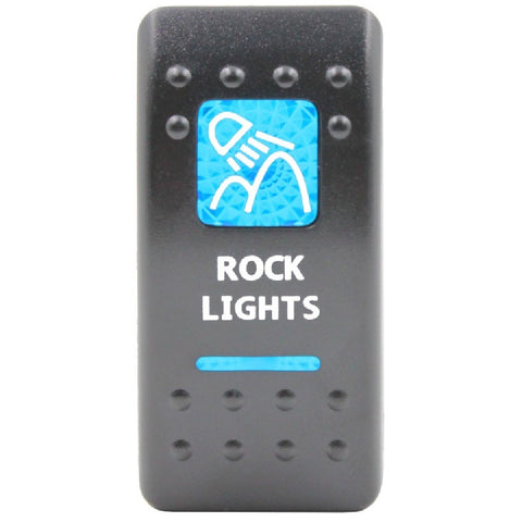 Custom Printed Rocker Switch Covers (Blue) by Switch Boss