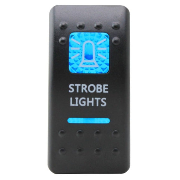 Rocker Switch Cover Strobe Lights