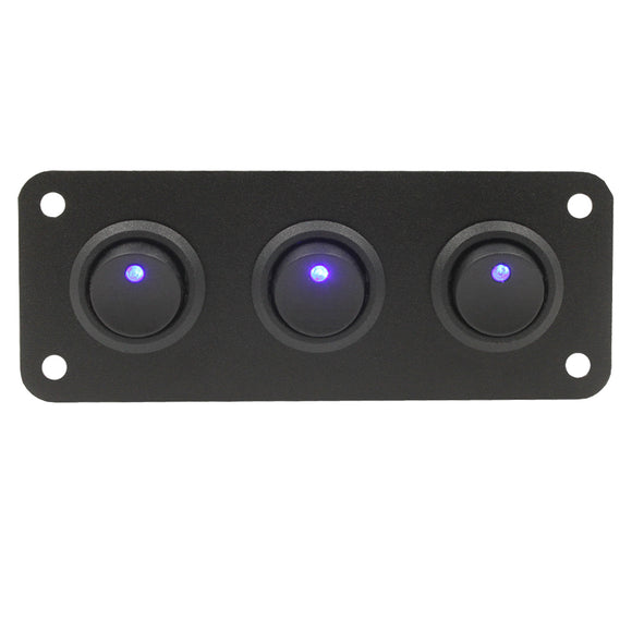 Round Toggle Switch Panel