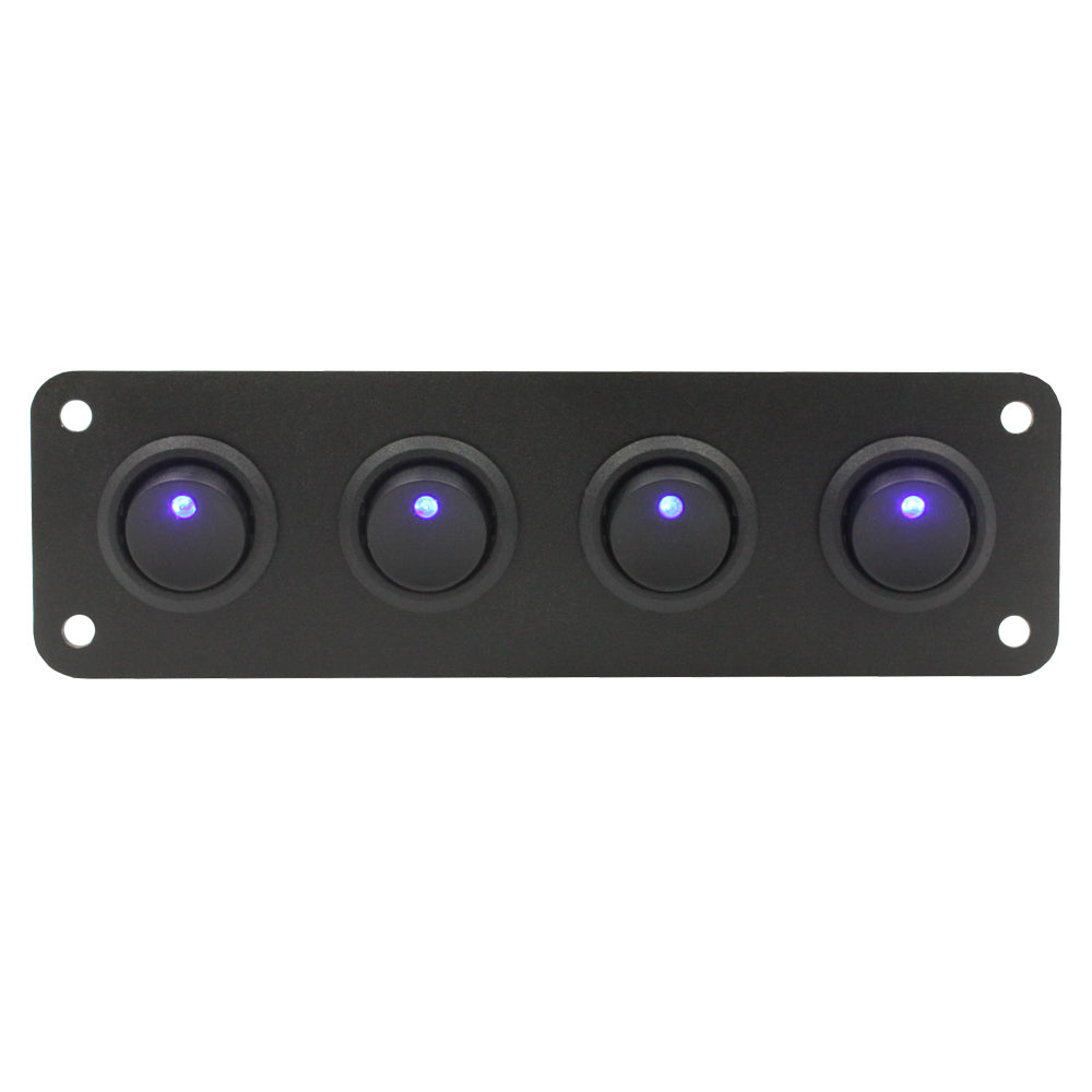 Round Toggle Switch Panel