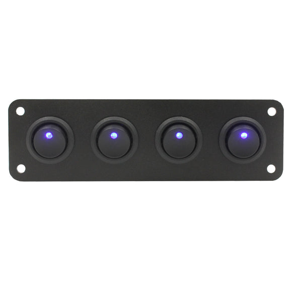 Round Toggle Switch Panel