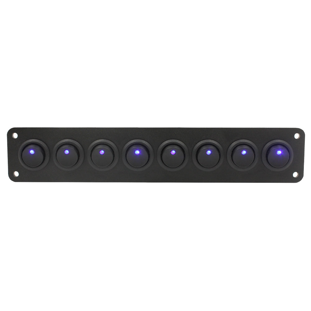Round Toggle Switch Panel