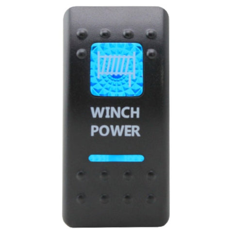 Custom Printed Rocker Switch Covers (Blue) by Switch Boss
